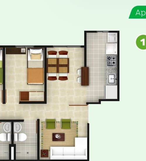 Apartamento en venta en Soacha